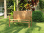 Garden teak bench HARMONY 180 cm