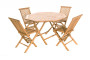 Garden teak set FOXI I. 1+4 (FREE cushions)