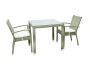 Garden rattan set NAPOLI I. 1+2 (grey-beige)