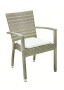 Garden rattan set NAPOLI I. 1+2 (grey-beige)