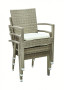 Garden rattan set NAPOLI I. 1+4 (grey-beige)