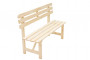 Massive wooden garden set made of pine 1+6 wood 22 mm