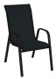 Garden chair GLORIA (black)