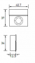 Letter box RADIUS DESIGN (LETTERMANN 1edelstahl 505) stainless steel