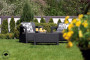 Garden rattan set CORFU WEEKEND anthracite