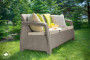 Garden rattan set THALIA cappuccino