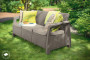 Garden rattan set THALIA cappuccino