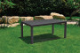 Garden rattan set CORFU LOUNGE SET II. 1+4 anthracite