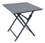 Garden folding table CALVIN (grey)