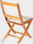 Garden teak chair ANNA