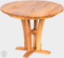 Garden teak table DANTE ⌀ 100 cm