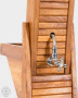 Teak garden shower DOCIA