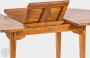 Teak garden table ELEGANTE 130/180x120 cm