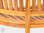 Teak garden bench FABIO 165 cm