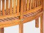 Teak garden bench FABIO 165 cm