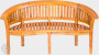 Teak garden bench FABIO 225 cm