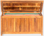 Garden teak box LEONARDO 120 cm