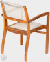 Teak garden armchair ROMA