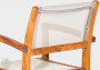 Teak garden armchair ROMA