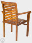 Teak garden set DANTE/NICE II. 1+4