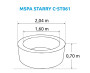 Whirlpool pool MSPA Starry C-ST061