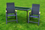 ANGELA aluminum garden reclining chair