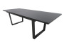 Aluminum table LIVORNO 180/240 x 100 cm