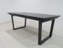 Aluminum table LIVORNO 180/240 x 100 cm