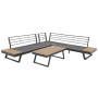 Aluminum set LIVORNO LOUNGE SET