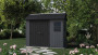 Garden house area 230 x 287 cm (grey anthracite)