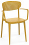 Plastic chair with armrests OSLO (various colors)