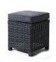 Rattan set PAOLA anthracite (FREE cushions)