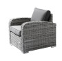 Rattan set SUMMER gray (FREE cushions)