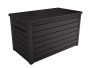 Plastic storage box 850L (brown)