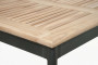 Fixed aluminum table CONCEPT 150x90 cm (teak)