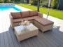 Rattan variable set SAN MARINO 4