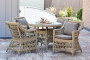 Garden rattan armchair OXFORD