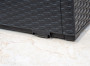 Plastic storage box 305 L (anthracite)