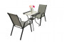 Garden metal set TORONTO 1+2 (60x60 cm)