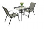 Garden metal set TORONTO 1+2 (80x80 cm)