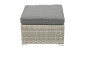 Rattan table/stool SEVILLA (grey)