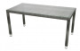 Garden rattan table NAPOLI 160x80 cm (grey)