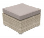 Rattan variable set SEVILLA for 9 people (beige)