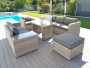 Modular rattan set SEVILLA (grey) - own set