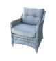 Rattan set PAOLA gray (FREE cushions)