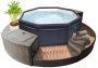 Mobile hot tub OCTOPUS (1000L)