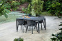 Garden plastic chair SOFIA (anthracite)