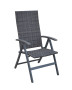 Garden rattan set CALVIN I. 1+4 (grey)