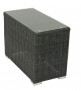 Rattan side table SEVILLA (anthracite)