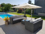 Modular rattan set SEVILLA (anthracite) - own set